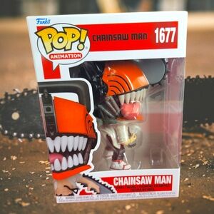Chainsaw Man funko # 1677 (nib) With pop protector
